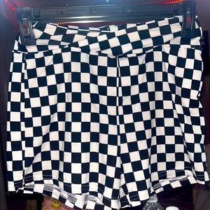 Checkered Biker shorts!!!